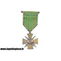Croix de Guerre Française 1914-1918 avec citation