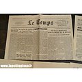 Repro journaux 1942 occupation Allemande