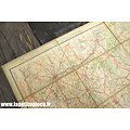 Carte Taride routière n°11 - 1934 - secteur Bourgogne Morvan Nivernais