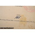 Livre Allemand 1943 - Censure 24 SEDAN - délégation en France Croix Rouge de Genève