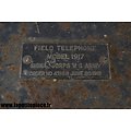 Téléphone de campagne US FIELD TELEPHONE MODEL 1917