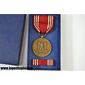 Médaille US bonne conduite - FOR GOOD CONDUCT avec boite et rappel