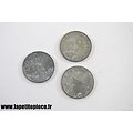Lot x3 monnaies allemandes WW2