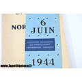 Livre - La Bataille de Normandie, 1963. Par le Capitaine A. Barjaud. Flyer Exposition Arromanches Calvados