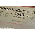 Almanach des postes 1940 (Département des Ardennes)