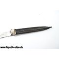 Repro étui / fourreau de poignard / dague de marine 1833