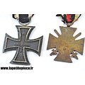 Croix de fer 2e classe 1914 et Ehrenkreuz des Weltkrieges - Allemand WW1