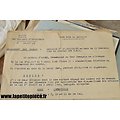 Ensemble de documents d'un sous-officier du 25 RTA - France WW2 1940. 
