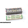 Repro lot barbasol et dentifrice US WW2 - factices 