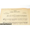 Partition - Hymne des Alliés 1914 - Georges Parmentier, Tiaucourt Septembre 1914
