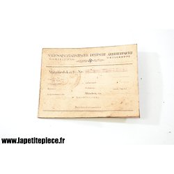 Repro carte NSDAP Gauleitung Ortsgruppe