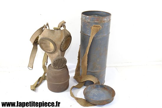 Masque à gaz défense passive - France WW2 