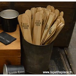 Repro spatule abaisse-langue Allemand WW1 - matériel médical 