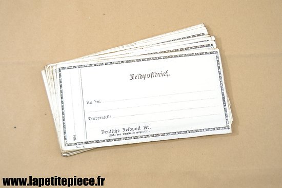 Repro étiquette de colis Allemand - Feldpostbrief