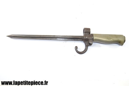 Baionnette Lebel 1886 lame recoupée, poignard. France WW1 