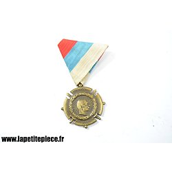 Médaille Serbe - Croix Commémorative pour la guerre de Libération de 1914 - 1918 et l'Union. Serbie WW1