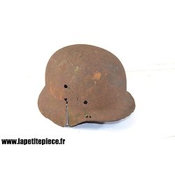 Coque de casque Allemand modèle 1940, pièce de terrain