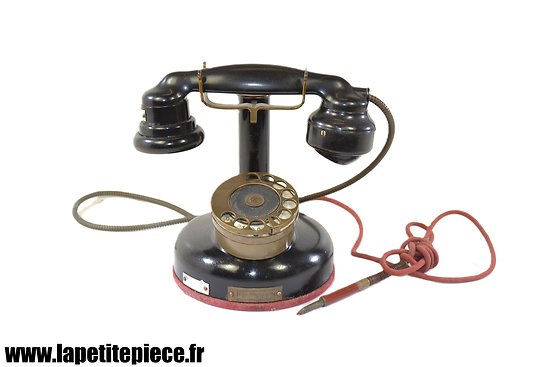 Téléphone Français modèle 1924 - appareil mobile BCI modèle 1924