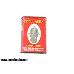 Etui à tabac Prince Albert Crimp Cut, long burning pipe and cigarette tobacco US