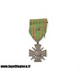 Croix de Guerre 1914-1918 avec citation. France WW1 