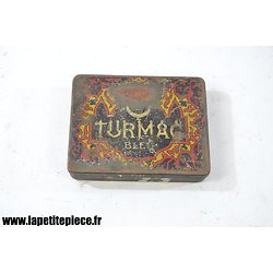 Boite de cigarettes Turco-Macédonienne années 1920 - 1930.  TURMAC BLEU Bout Or. 