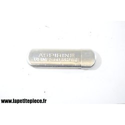 Petite boite Aspirine du Rhône, France WW2 
