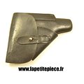 Etui Allemand Walther PP cuir noir, police. Marquage D.R.G.M. WW2