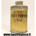Boite de poudre pour les pieds - FOOT POWDER 1 3/4 oz. Ecriture large