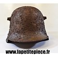 Coque de casque Allemand modèle 1916 première fabrication - pièce de terrain - Square Dip