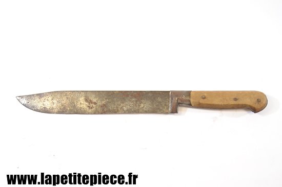 Couteau de boucher époque première guerre mondiale