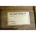 Repro étiquette de caisse PATRONEN 88 - 1500 Scharfe Patronen S.