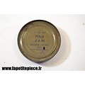 Boite de ration US WW2 - Peach Jam - Baumer Foods inc. New Orleans