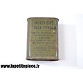 Insecticide Powder for Body Crawling Insects 2oz, US WW2. Boite verte