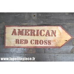 Repro panneau AMERICAN RED CROSS