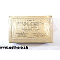 Large Battle dressing US ARMY 1943 Handy Pad Supply Co.