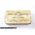 Small first aid dressing Carlisle model - paraffiné