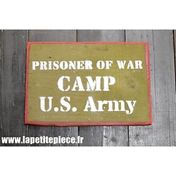 Repro panneau US Camp de prisonniers