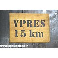 Repro panneau YPRES 15km