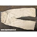 Pantalon à pont Kriegsmarine - toile blanche - été