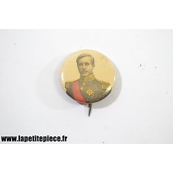 Badge Albert 1er Roi des Belges, G. MARTIN Bruxelles Belgique