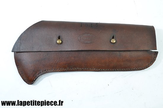 Repro étui cuir pour serpe portative Française Première Guerre Mondiale