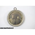 Cadre médaillon soldats Français Première Guerre Mondiale