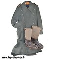 Capote de garde modèle 1940 et bottes grand froid. Allemand WW2
