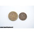 Lot de deux monnaies Allemandes Deuxième Guerre Mondiale