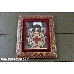 Repro cadre souvenir American Red Cross Military Welfare Service
