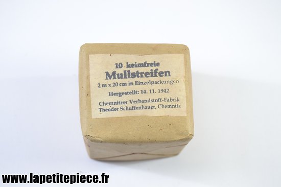 Bande de gaze - Mullstreifen 1942