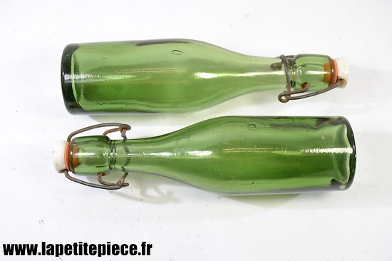 Lot de deux petites bouteilles - Faisien Tagnon (Ardennes)