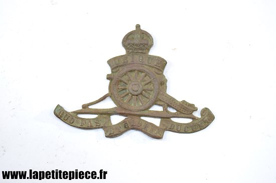Royal Artillery Badge - Royaume-Uni Première Guerre Mondiale