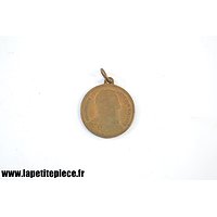 Médaille Allemande FRIEDRICH III 1888 LERNE LEIDEN OHNE ZU KLAGEN
