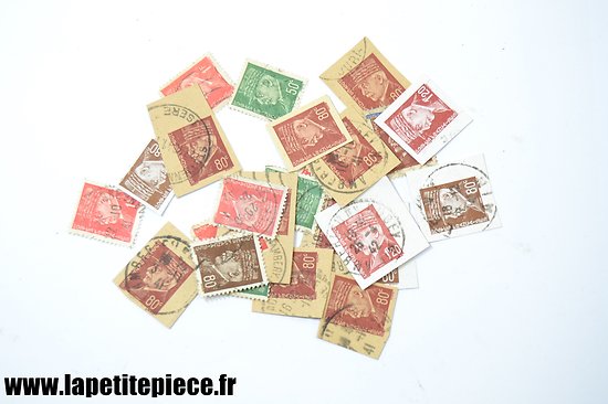 Lot timbres Régime de Vichy - France WW2